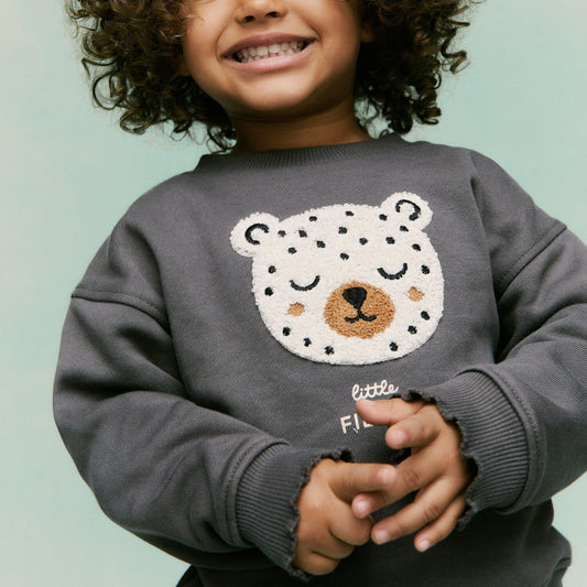 MNG Printed Cotton Sweatshirt (12-18M)