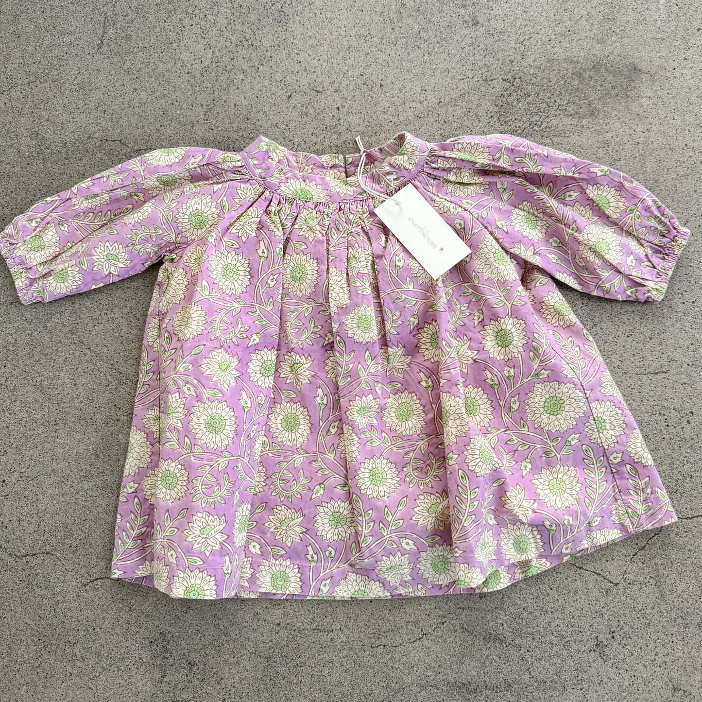 Everbloom Floral Midi Dress (0-3M)