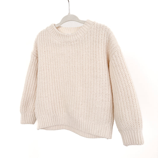 H&M Chunky White Knit Sweater