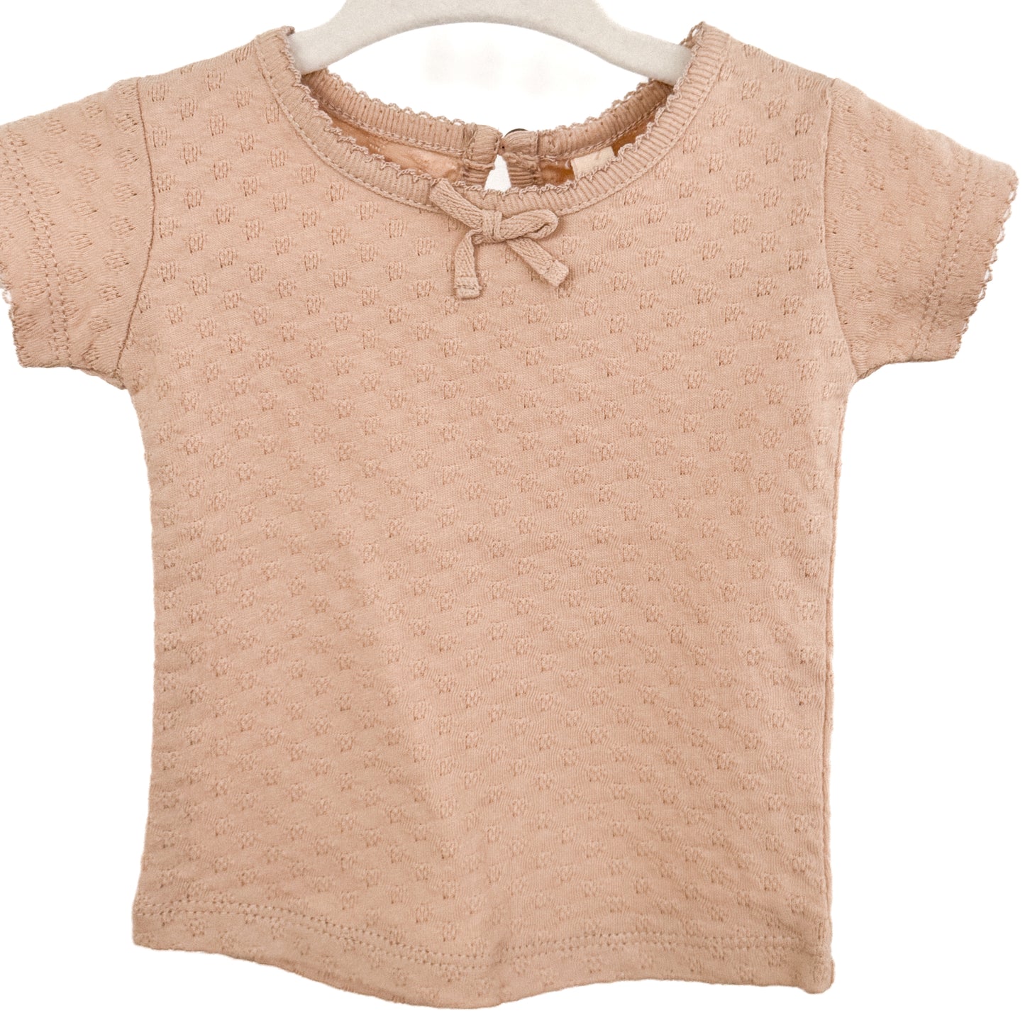 Quincy Mae Short Sleeve Blouse (0-3M)