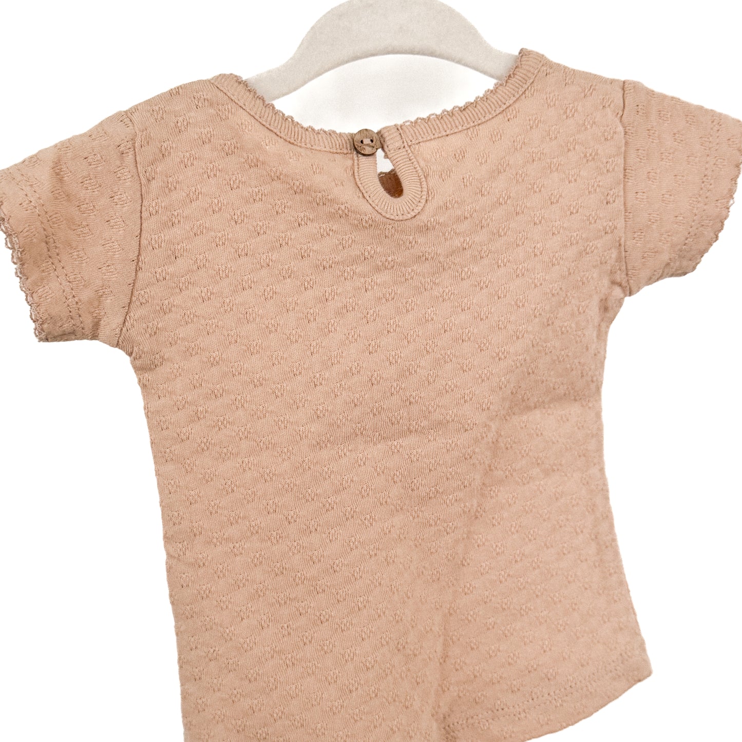 Quincy Mae Short Sleeve Blouse (0-3M)