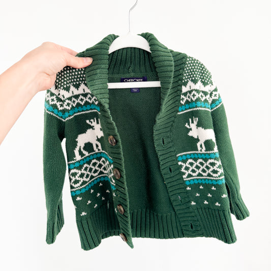 Cherokee Winter Knit Cardigan (12-18M)