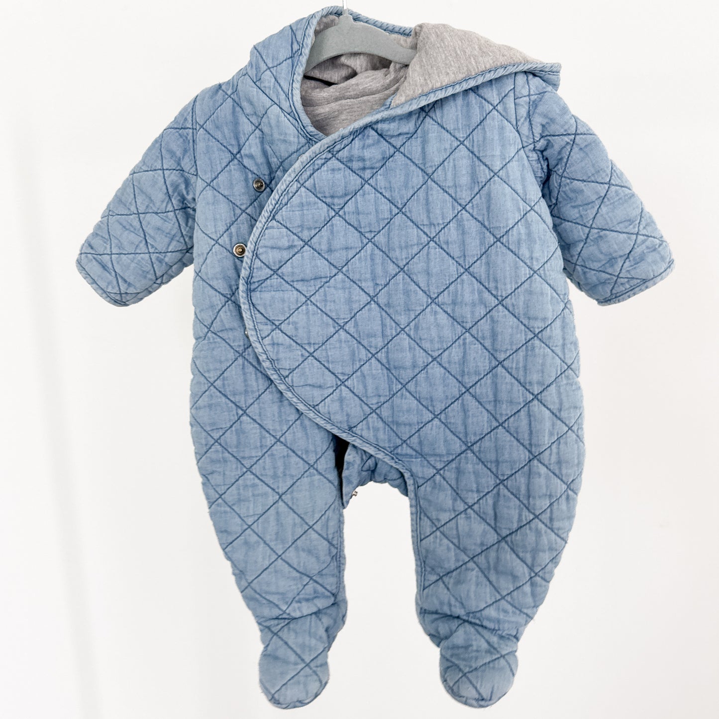 Gap Baby Quilted Chambray