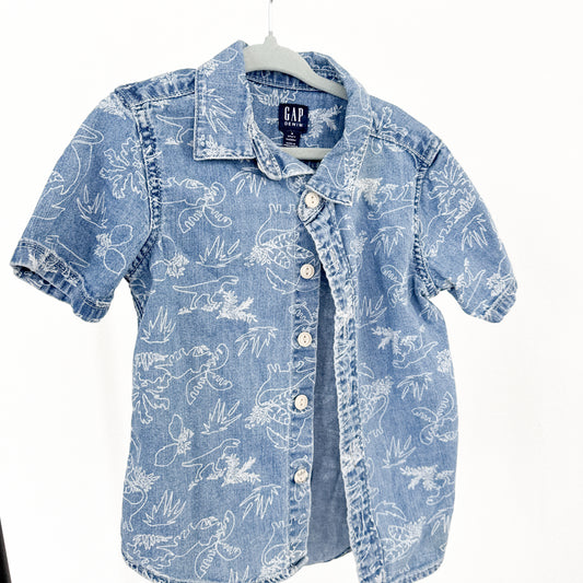 Denim Button Up (4T)