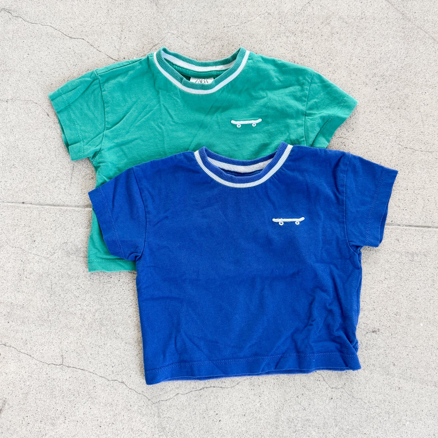 Zara Skateboard Tees Set