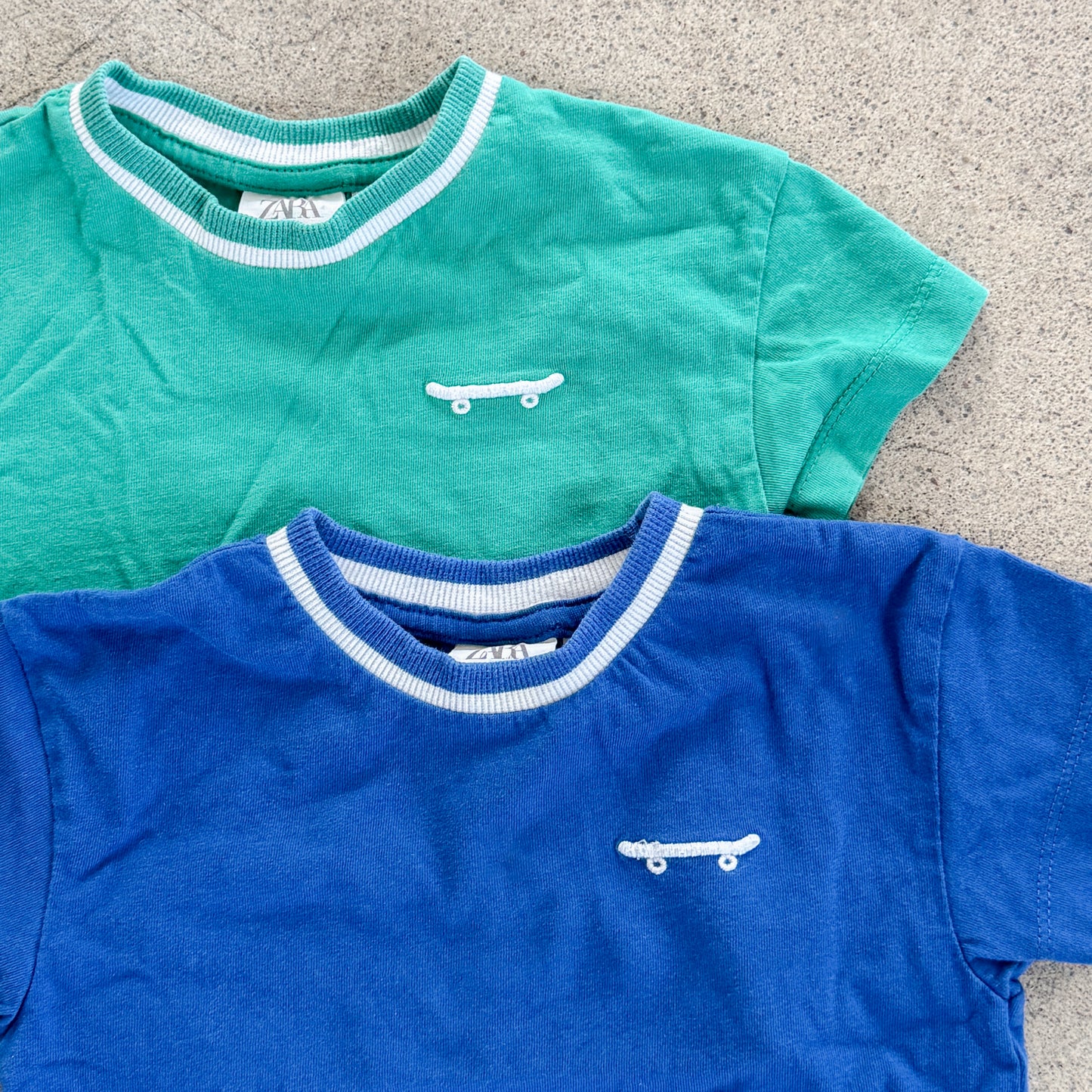 Zara Skateboard Tees Set