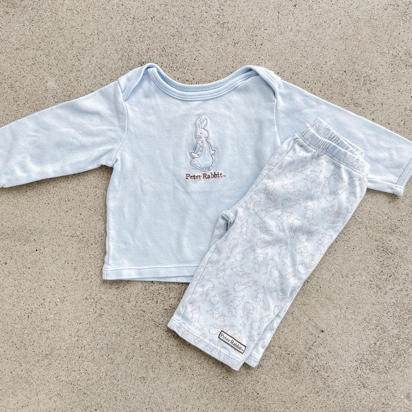 Peter Rabbit Cotton Set (3-6M)