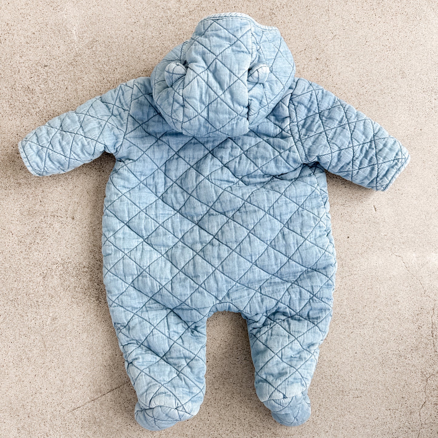 Gap Baby Quilted Chambray