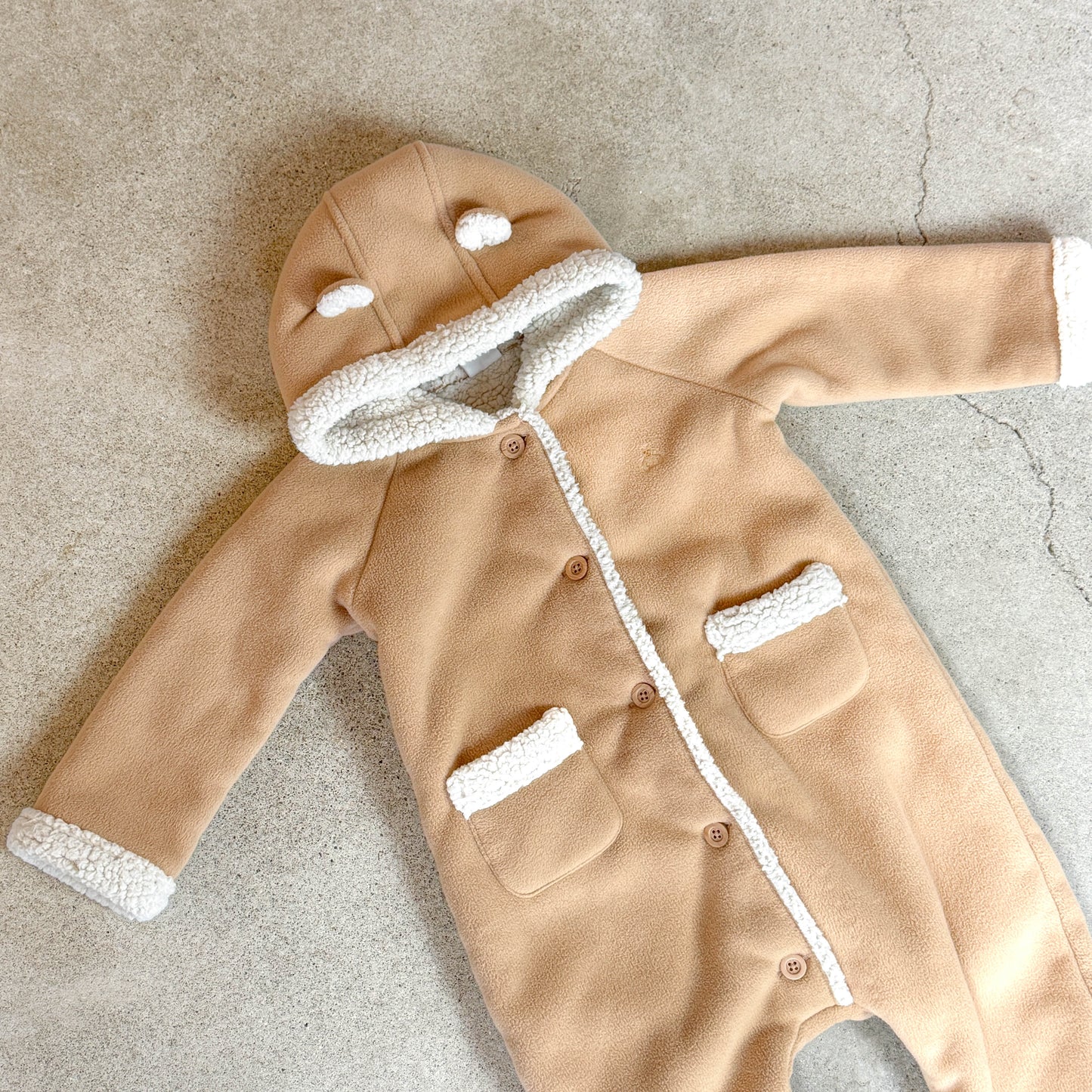 Baby Sherpa-Lined One-Piece (12-18M)