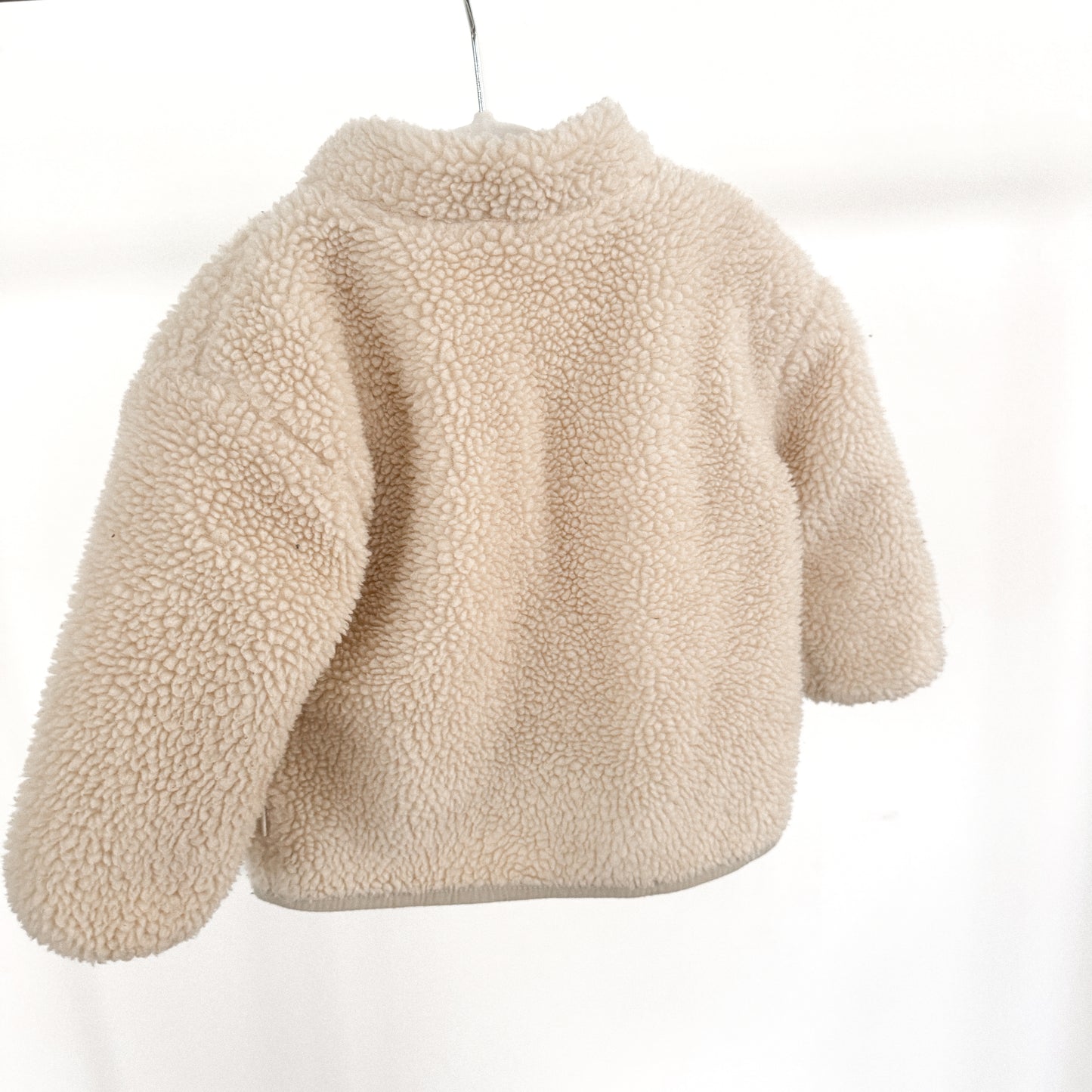 Baby Gap Neutral Sherpa Zip-Up (18-24M)