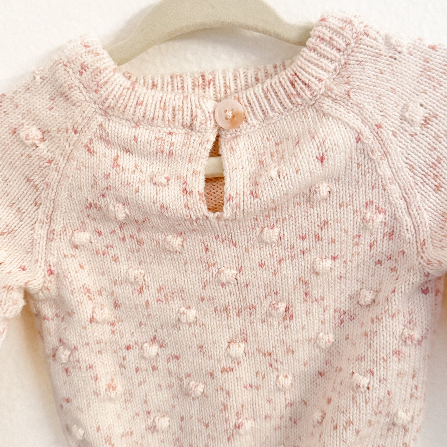 Jamie Kay Dotty Knit Sweater (3-6M)